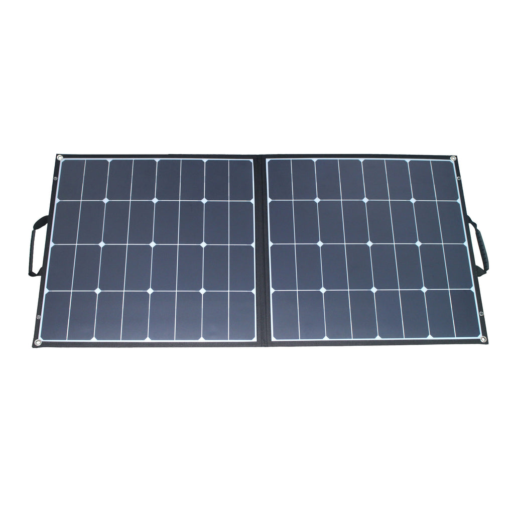 ACOPower 100W Foldable Solar Panel — ETFE, with Kickstands and USB Output